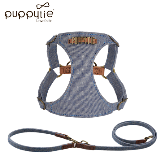 The Custom Set: Crystal Name Strip Letter Strip Denim Blue